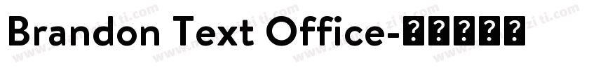 Brandon Text Office字体转换